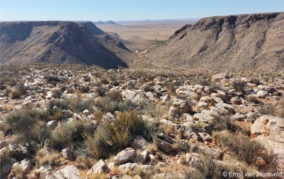 The mountains at Aggeneys, Northern Cape