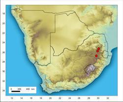 Distribution map