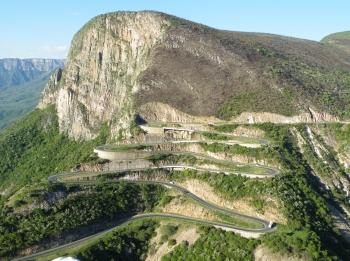 Leba Pass in southwestern Angola.